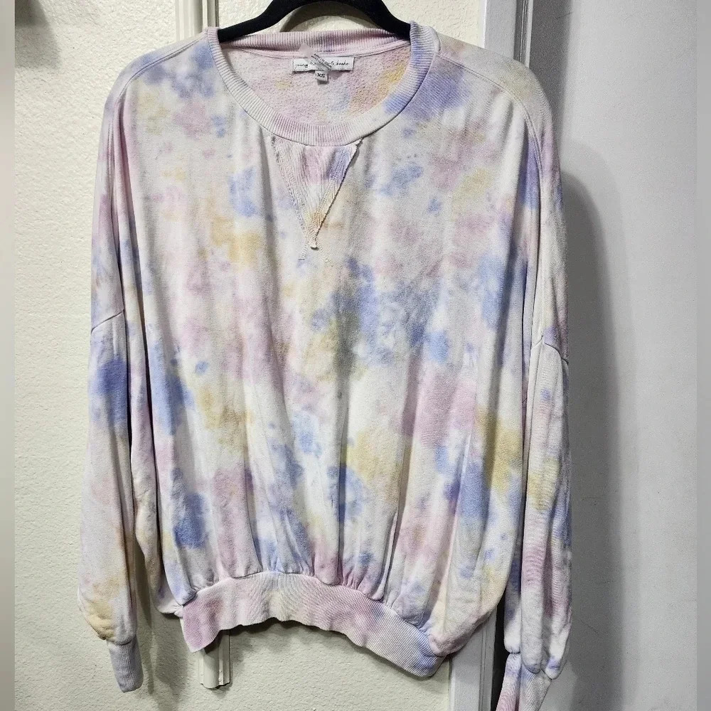 Young Fabulous & Broke Womens Tie Dye  Sweatshirt - Size XS Oversized